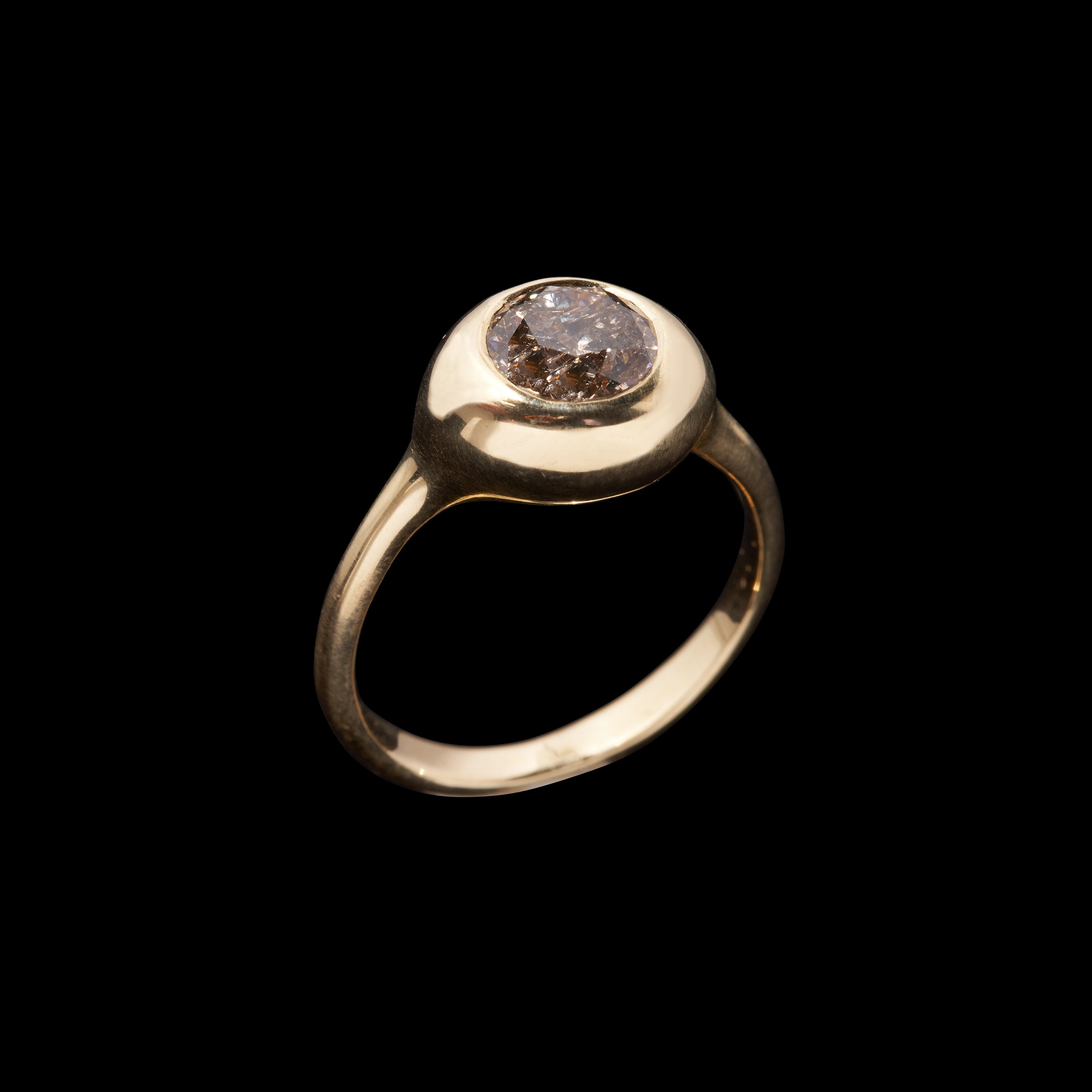 Diamond Orb Ring