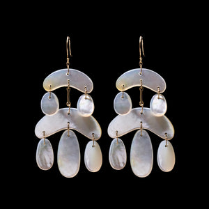 Mini Cut Stone Chandelier Earring