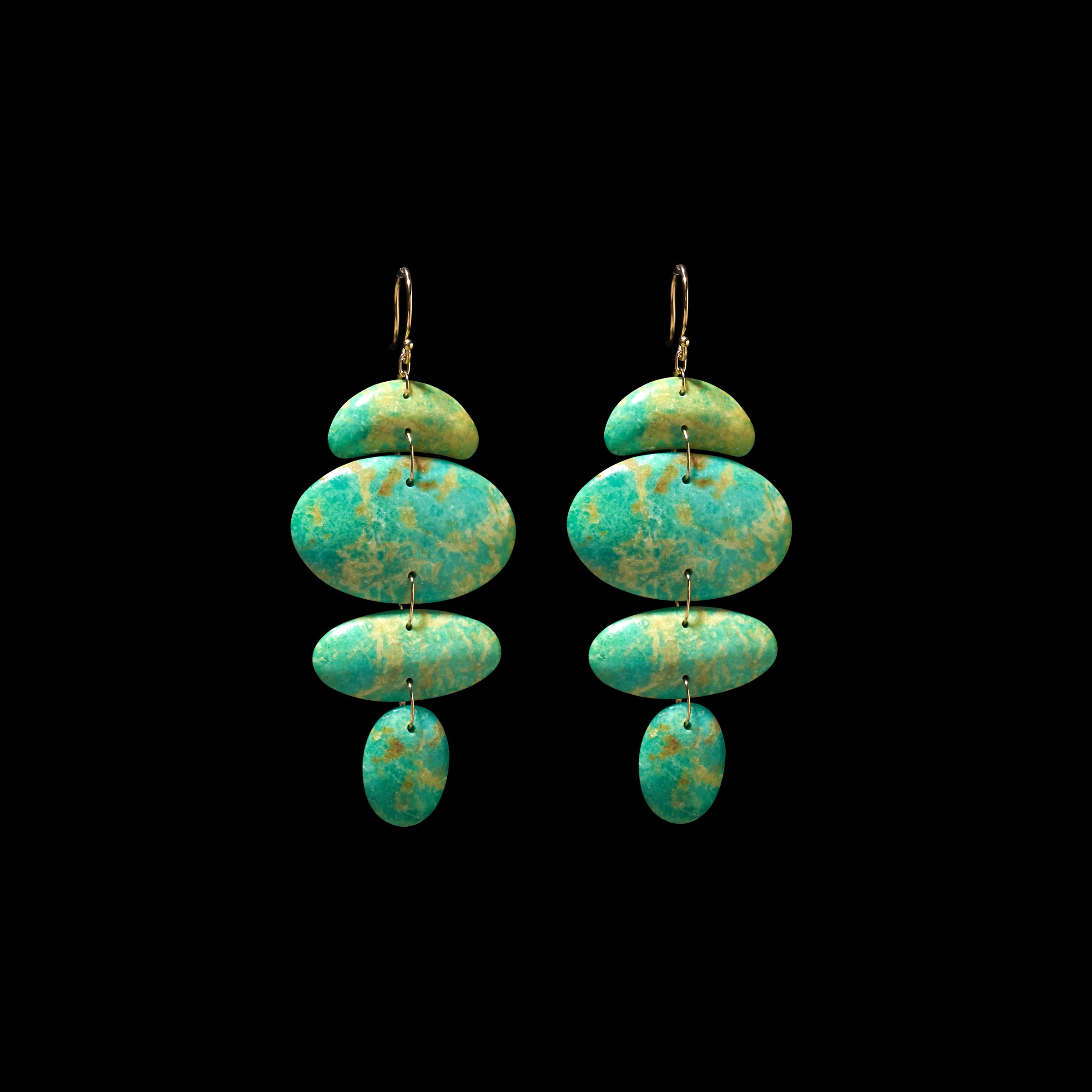 Oval Totems Earring