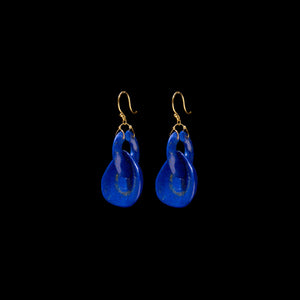 Small Gong  Stone Earring