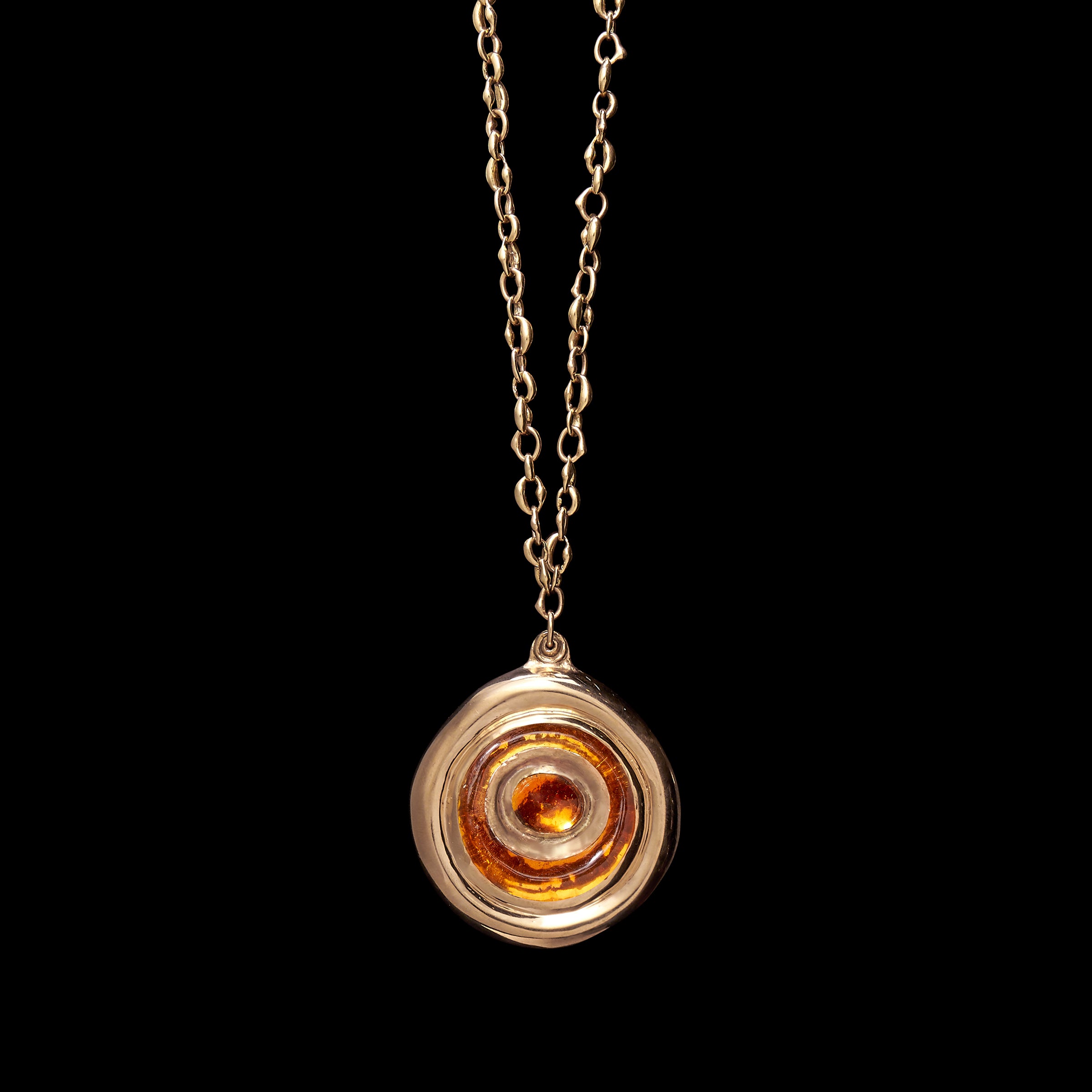 Citrine Sun Medallion