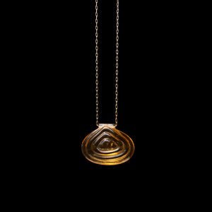Carved Tapiz Bead Necklace