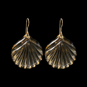 Stone Fan Earring