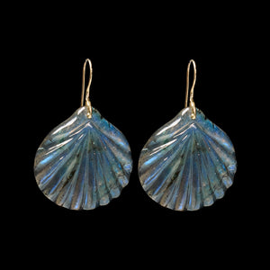 Stone Fan Earring