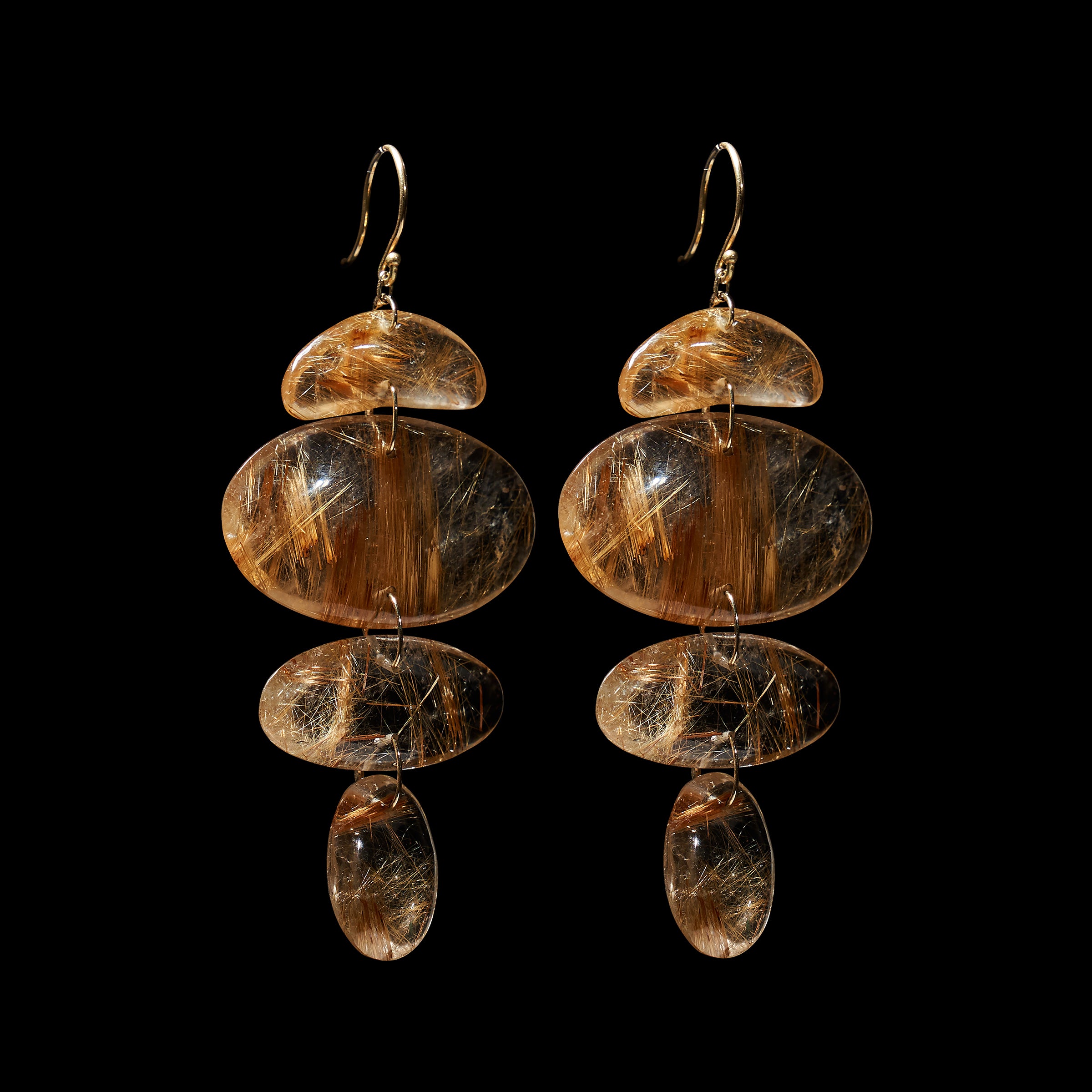 Oval Totems Earring