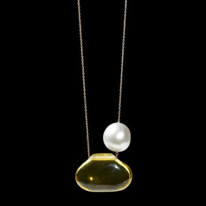 Tapiz Bead and Pearl Assembled Necklace