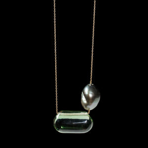 Tapiz Bead and Pearl Assembled Necklace