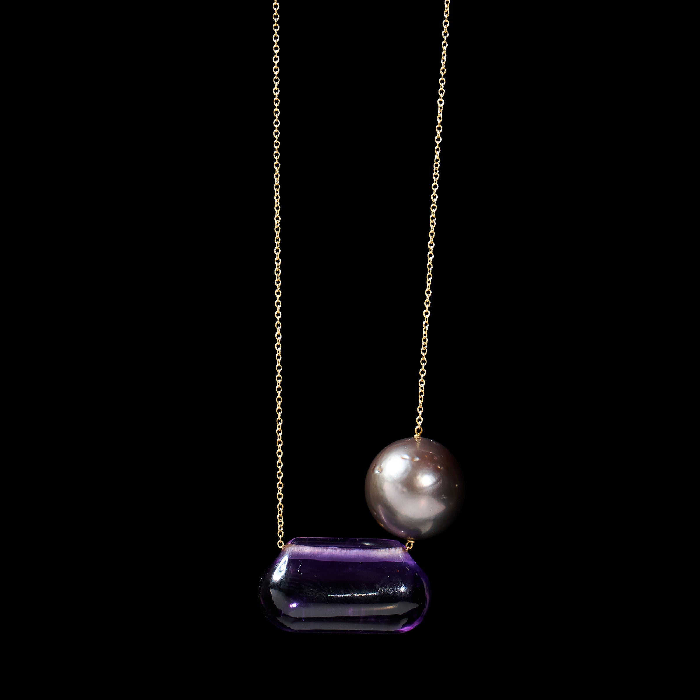 Tapiz Bead and Pearl Assembled Necklace