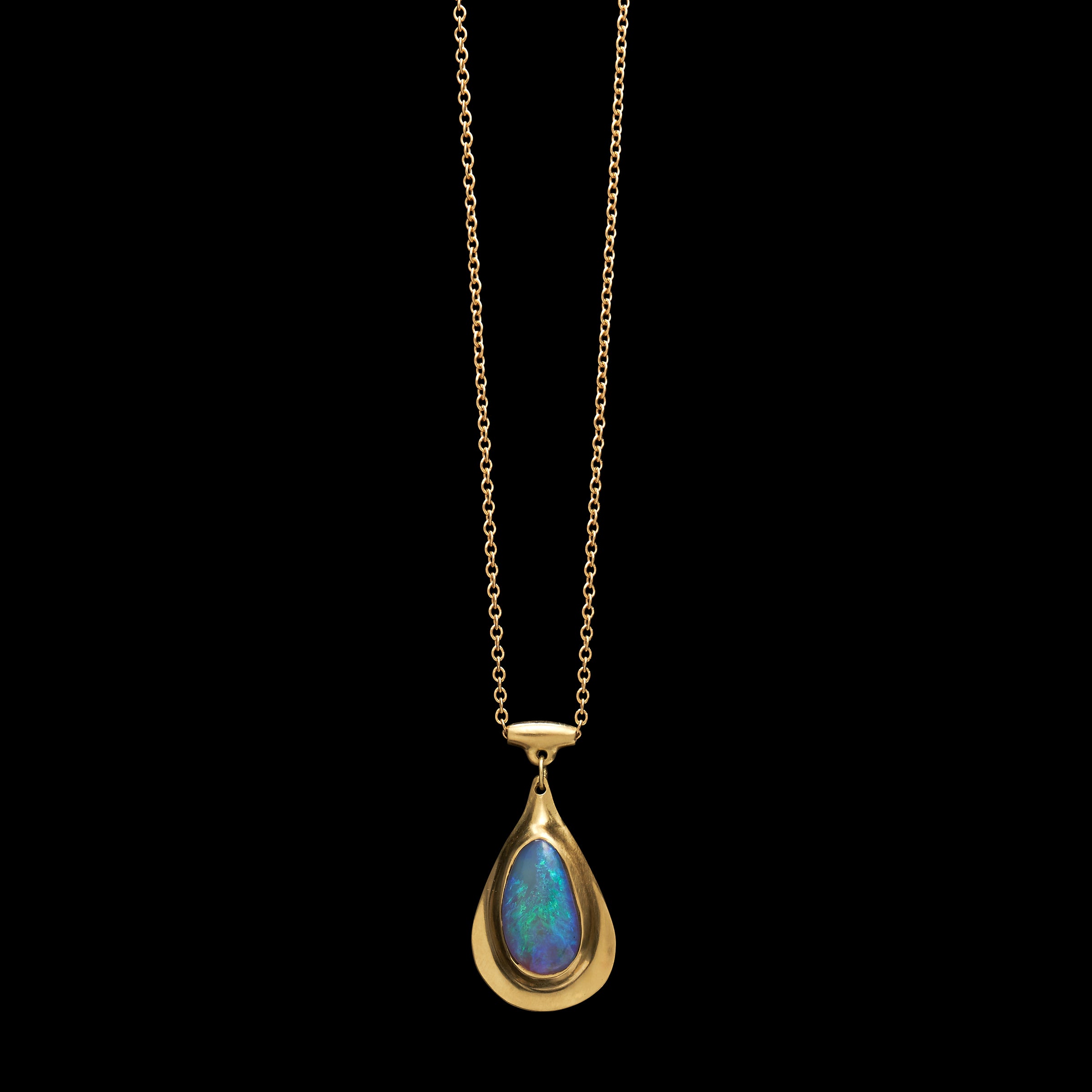 Opal Ball Necklace