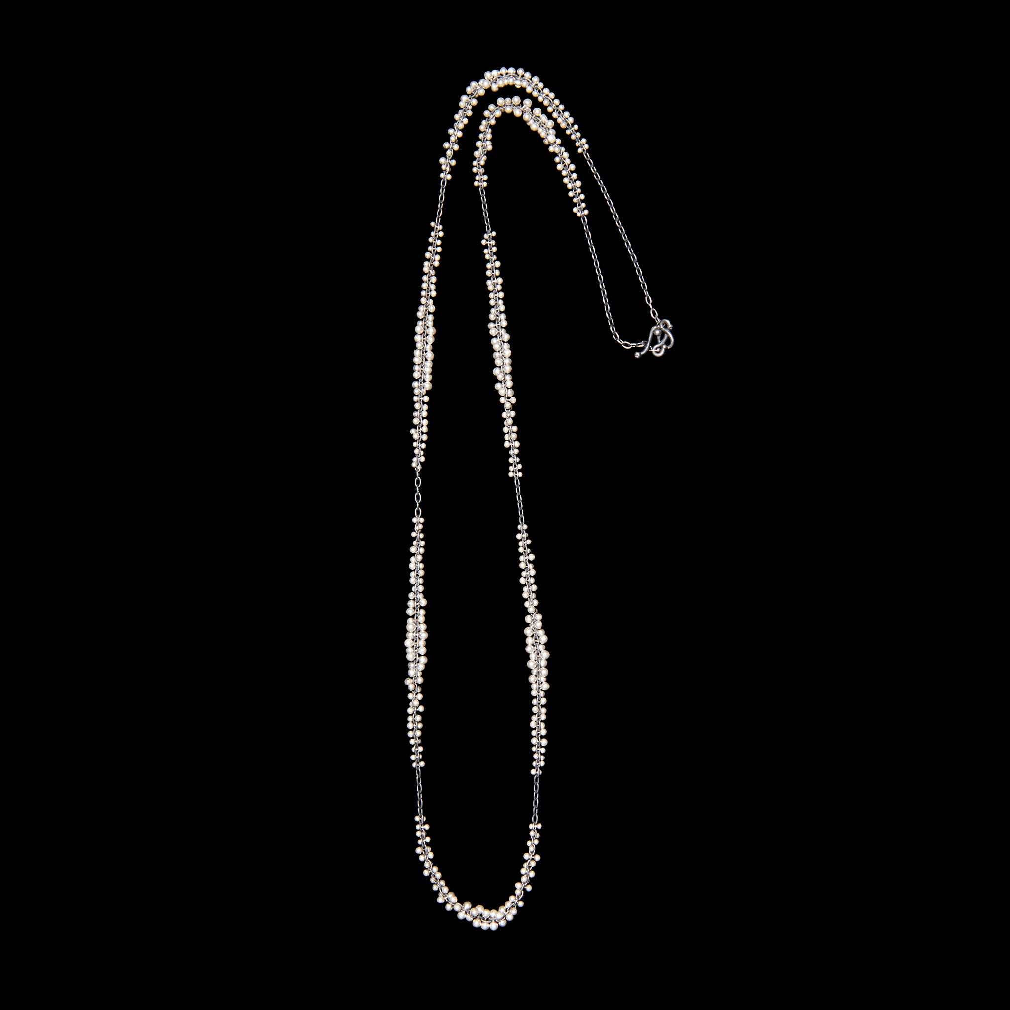 Luxe Beaded Clusters Necklace
