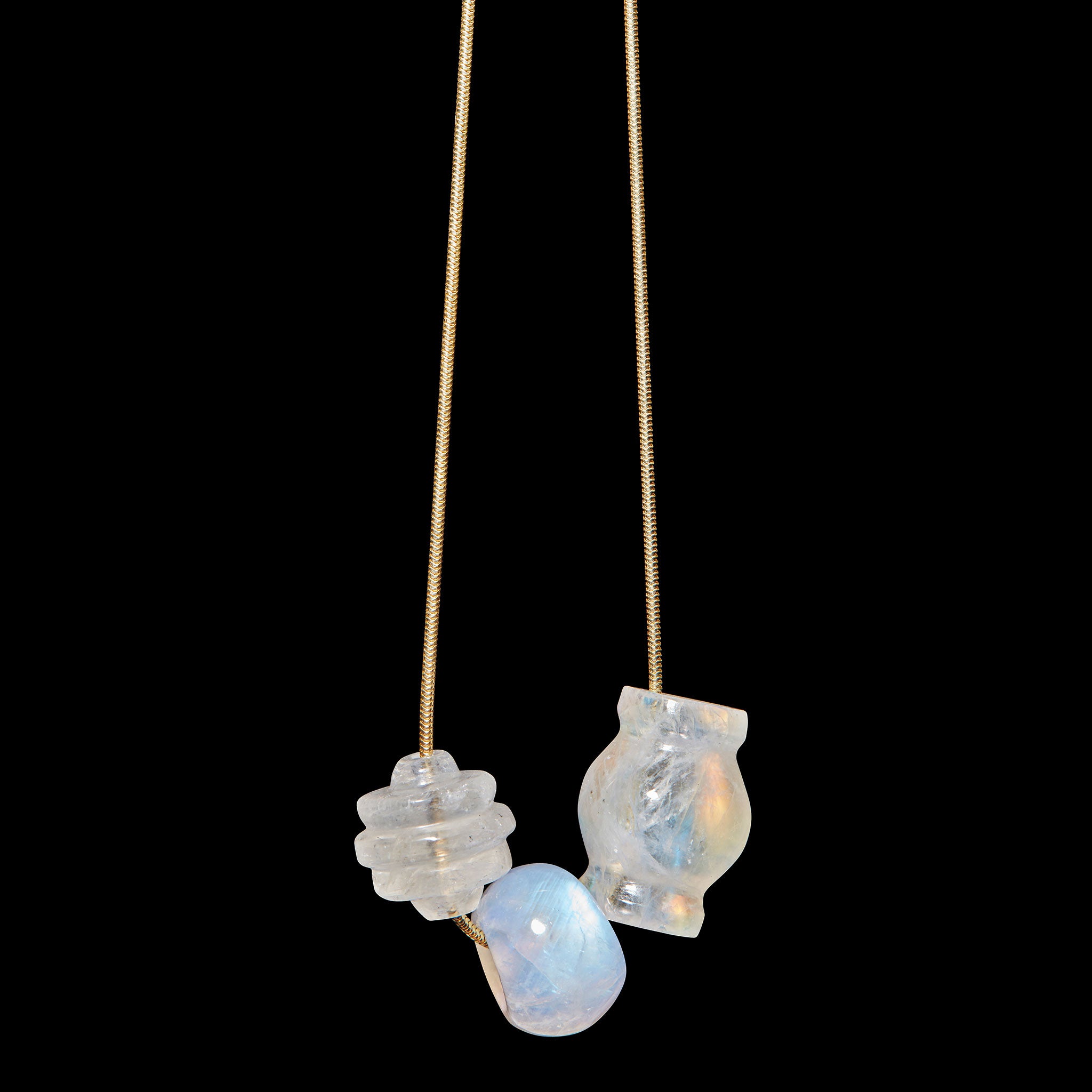 Trade Bead Charm Necklace
