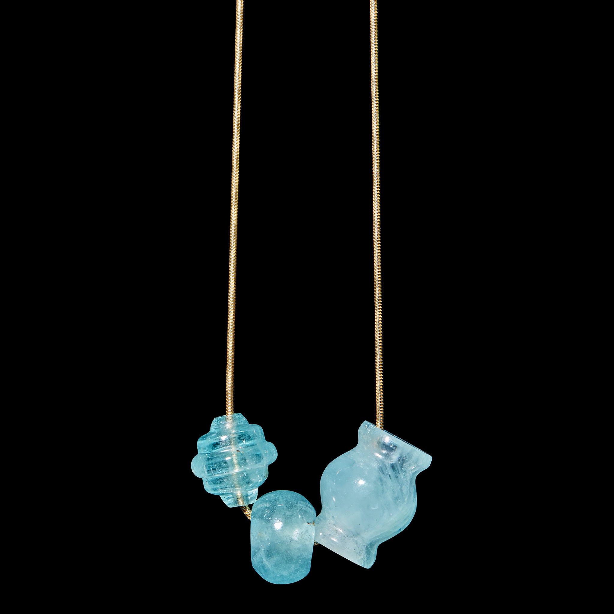 Trade Bead Charm Necklace