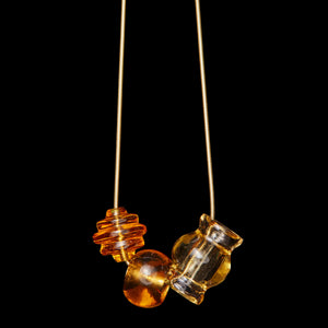 Trade Bead Charm Necklace