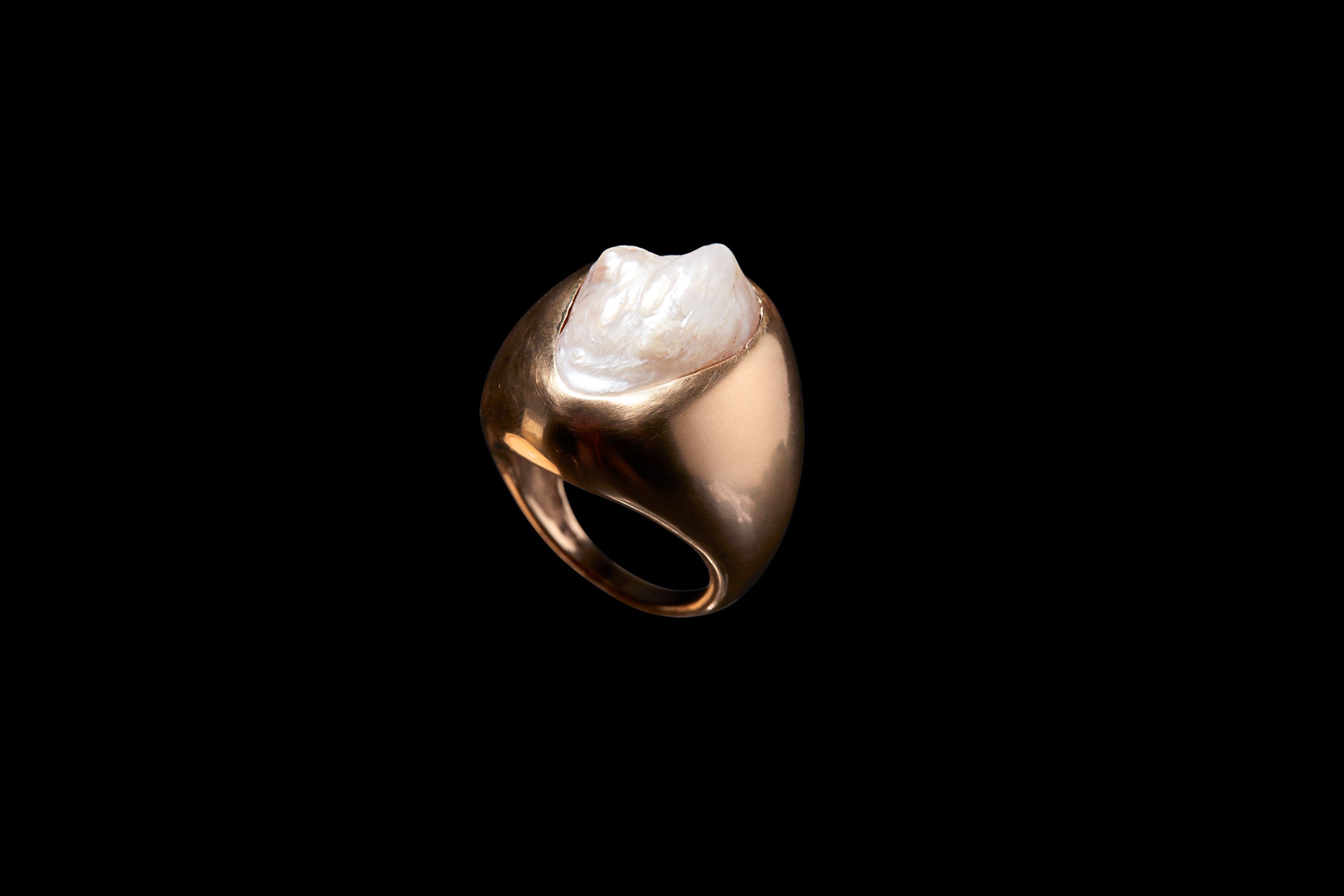American Natural Pearl Ring