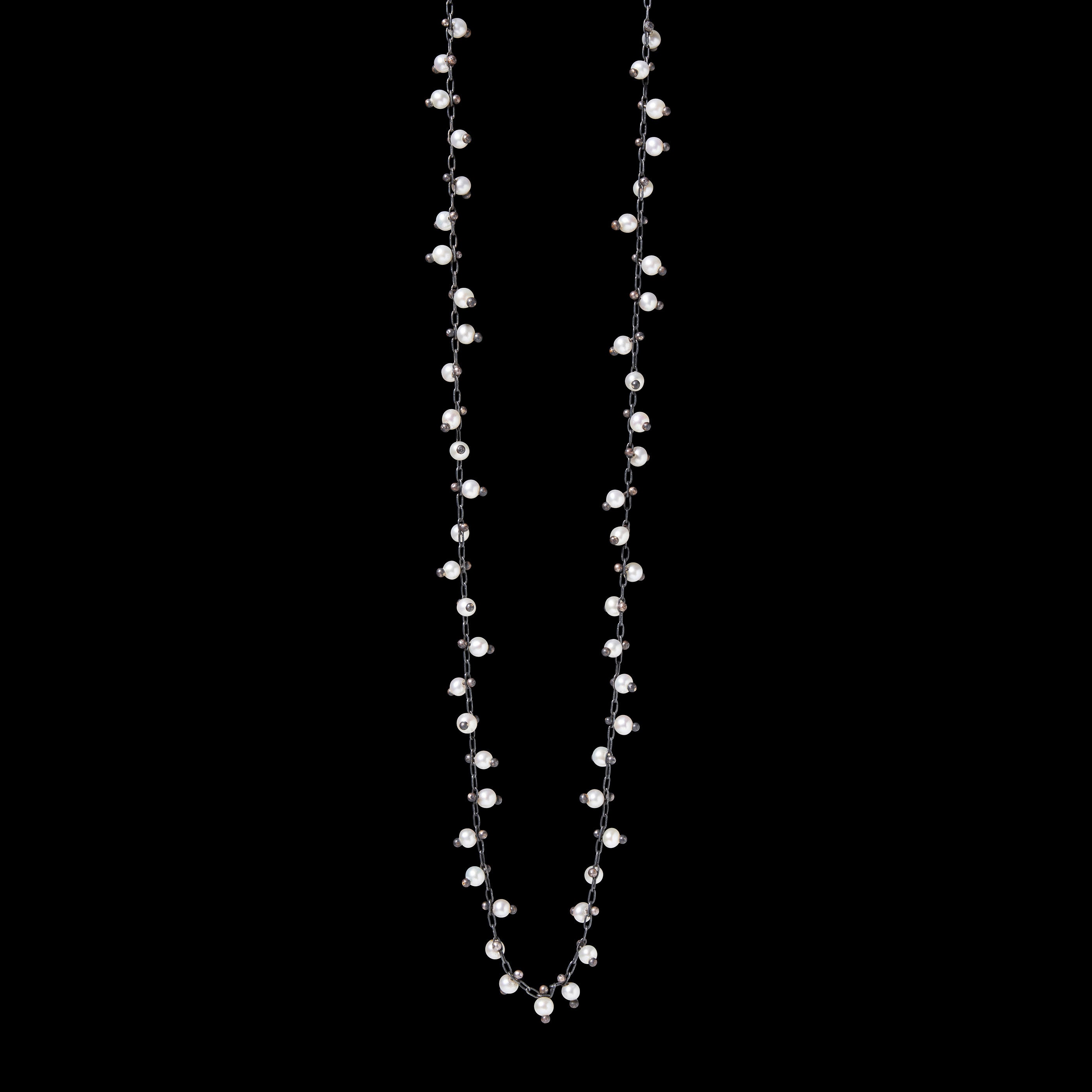 Spiral Beaded All Around Choker