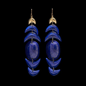 Double Peacock Earring