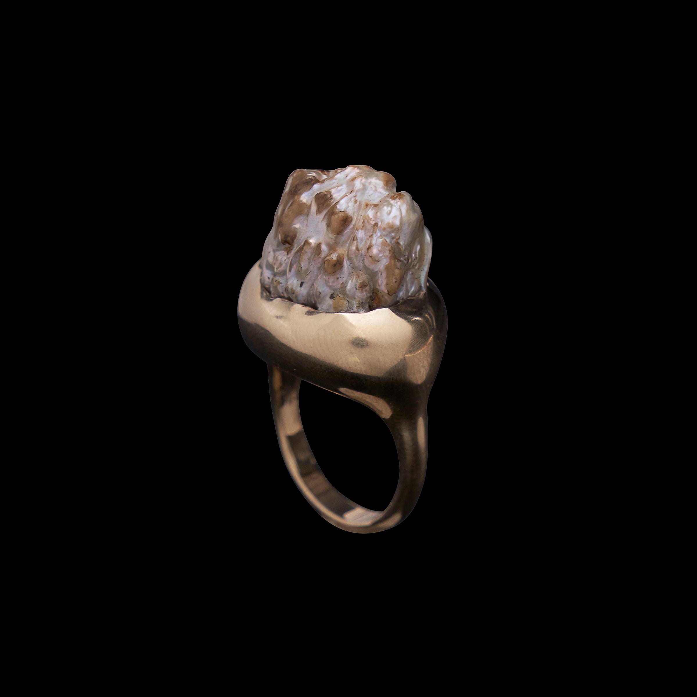 American Natural Pearl Ring