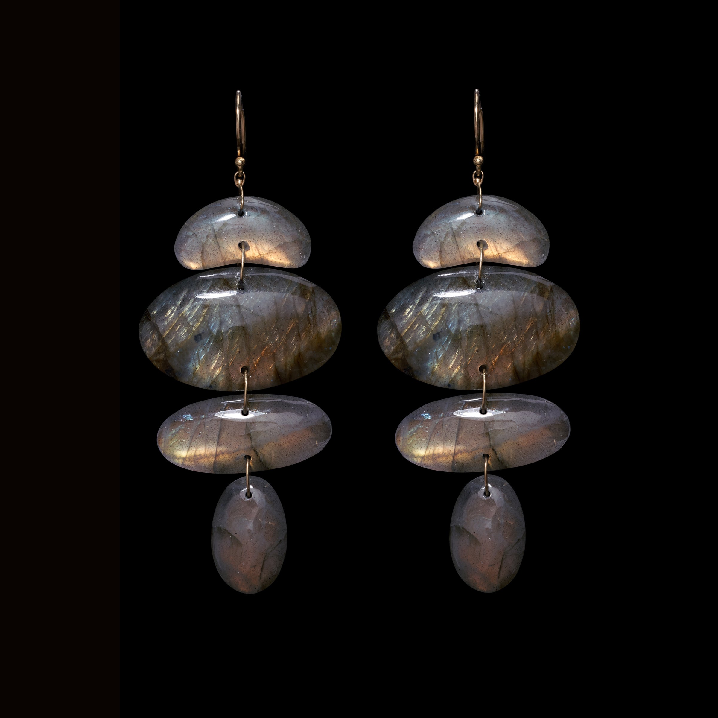 Oval Totems Earring