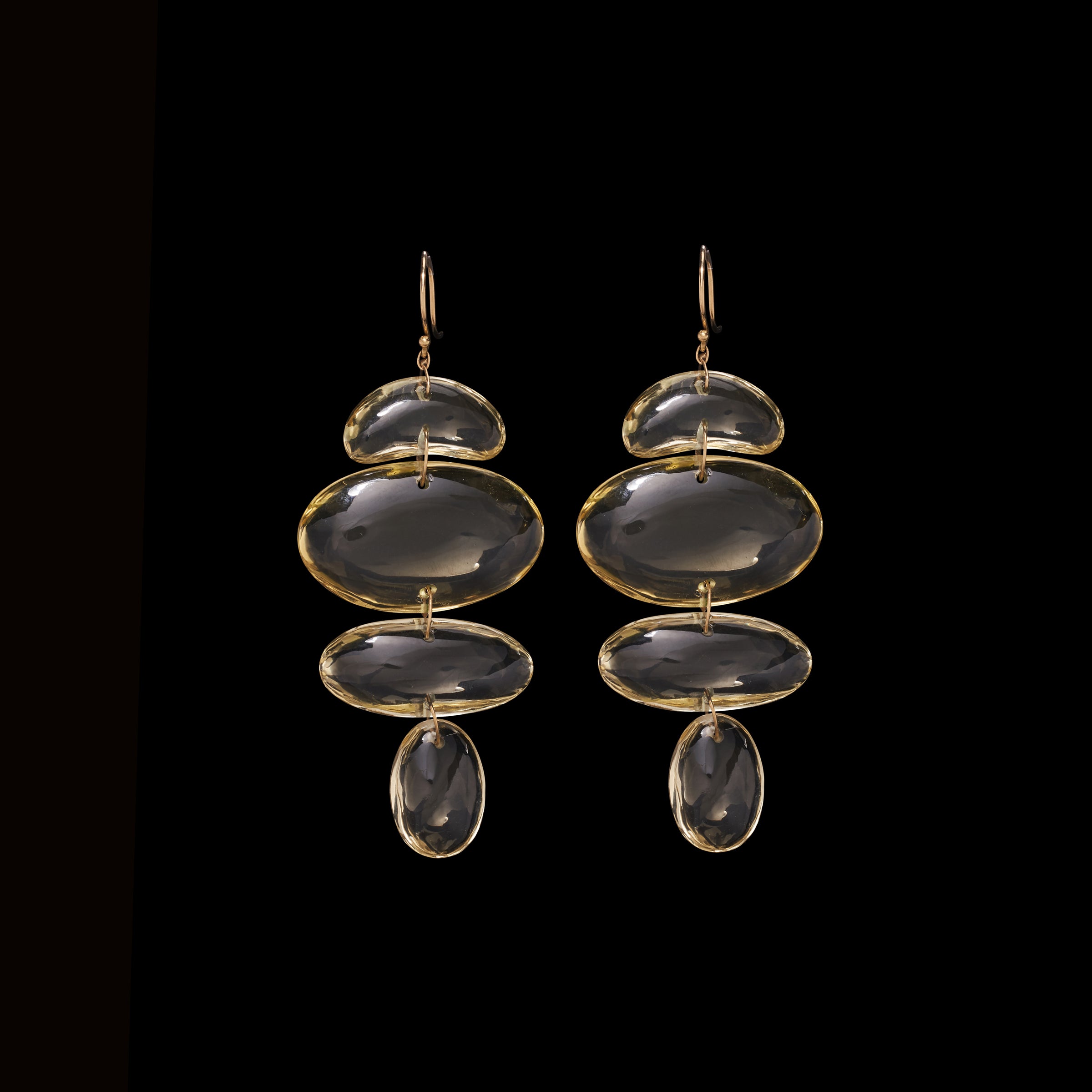 Oval Totems Earring