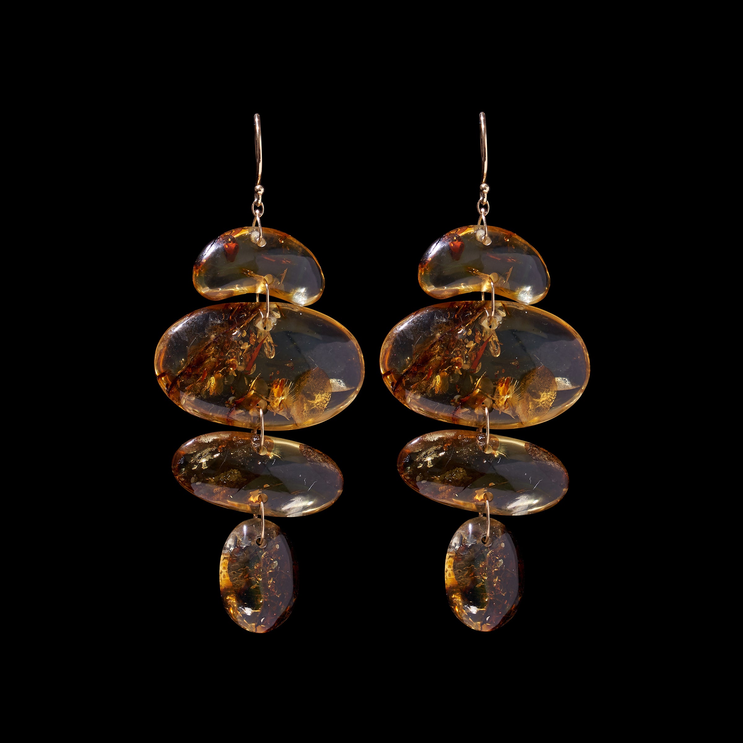 Oval Totems Earring