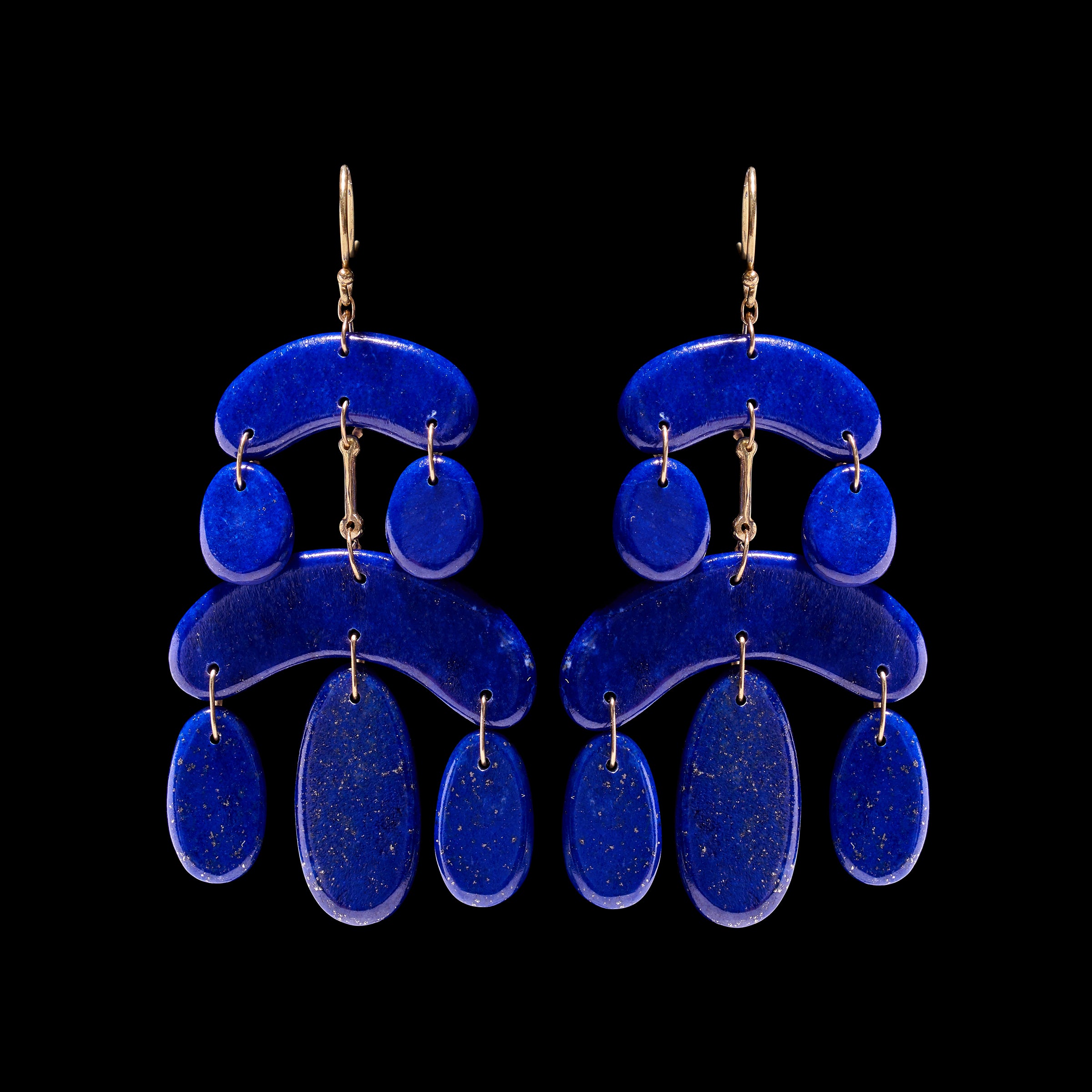 Mini Cut Stone Chandelier Earring
