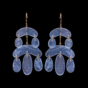 Mini Cut Stone Chandelier Earring