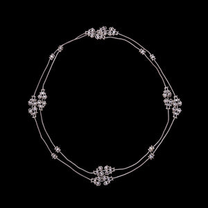 Lace Link Long Necklace
