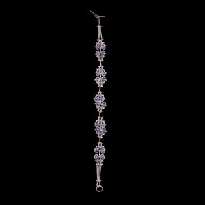 Lace Link Tanzanite Bracelet