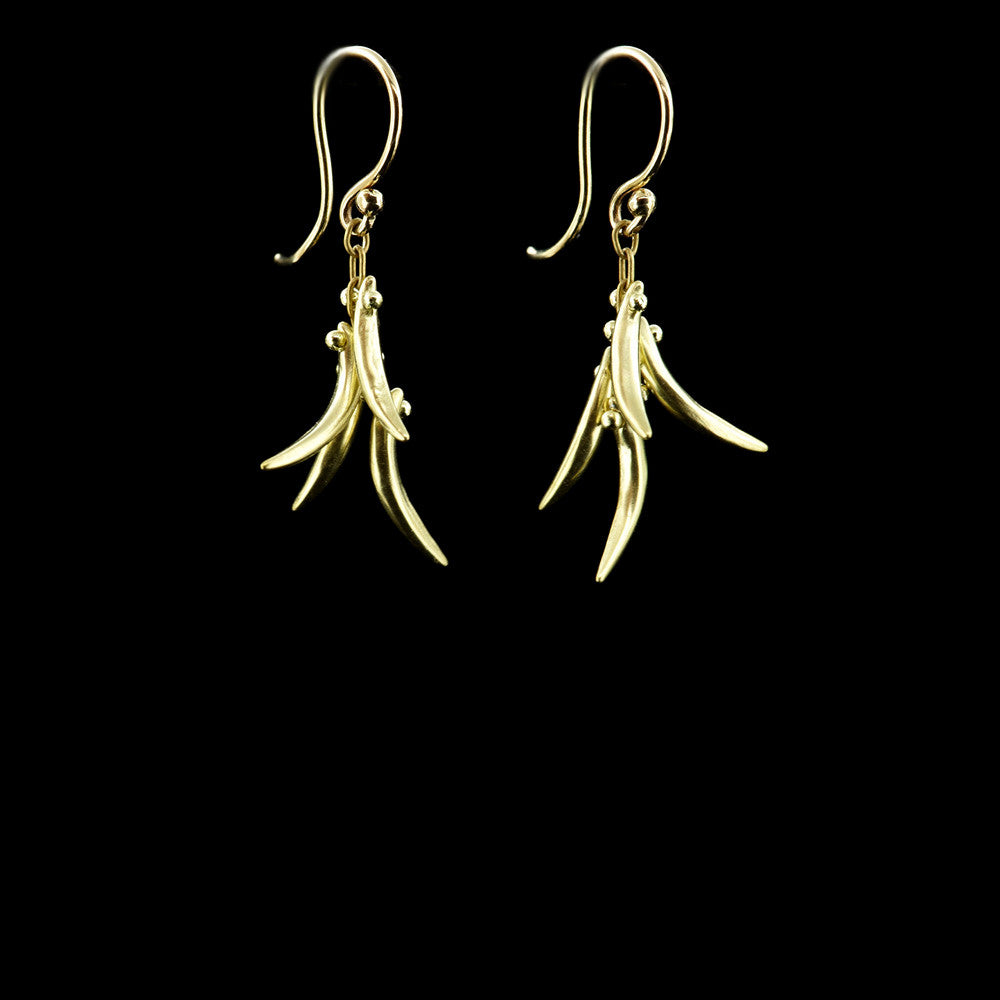 backwards tusks earring