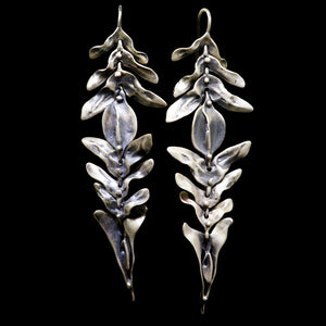 wild fern long earring