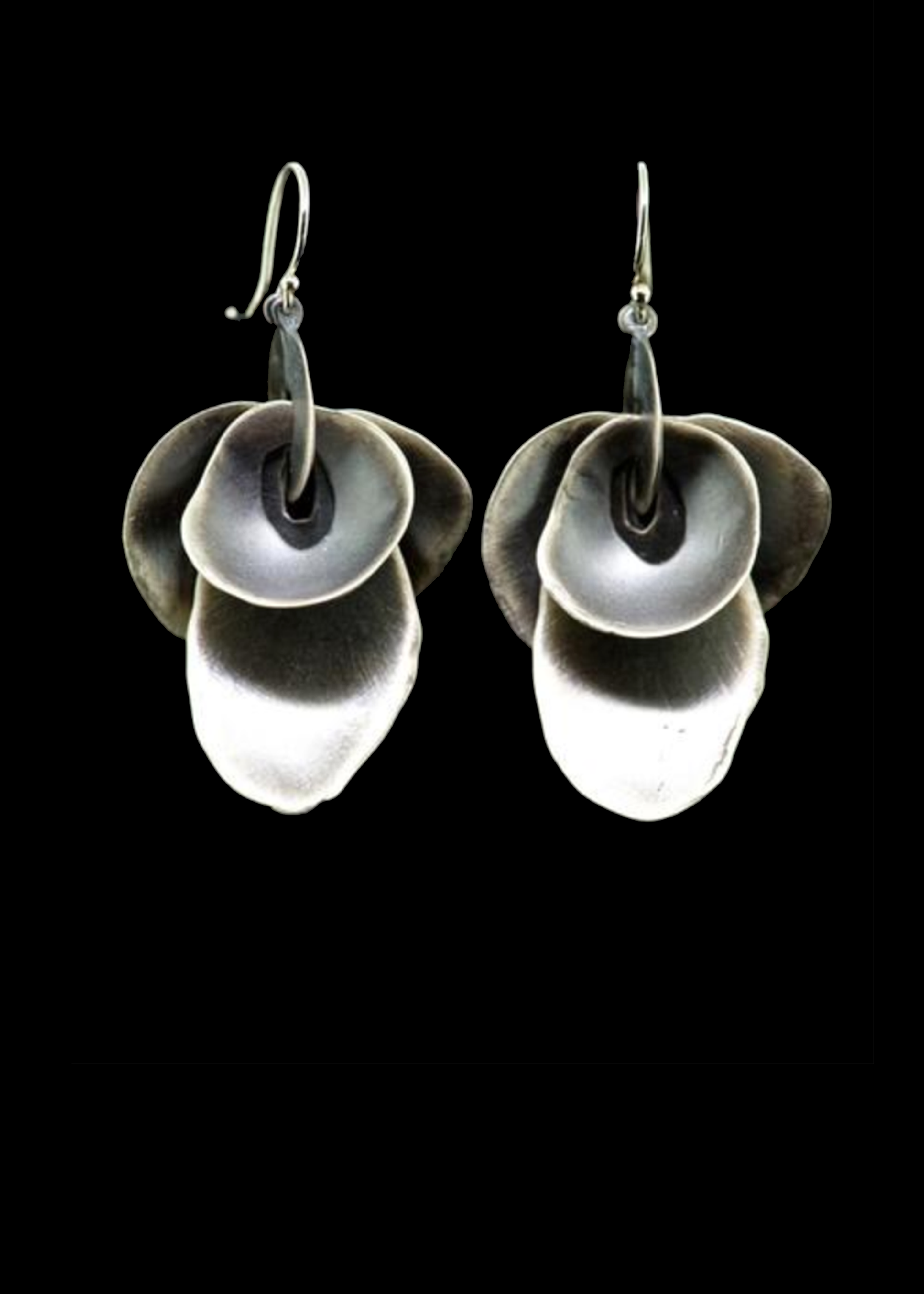 Large Orchid Earrings