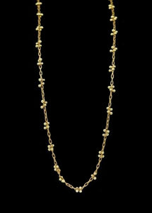 Luxe Beaded X'S Necklace