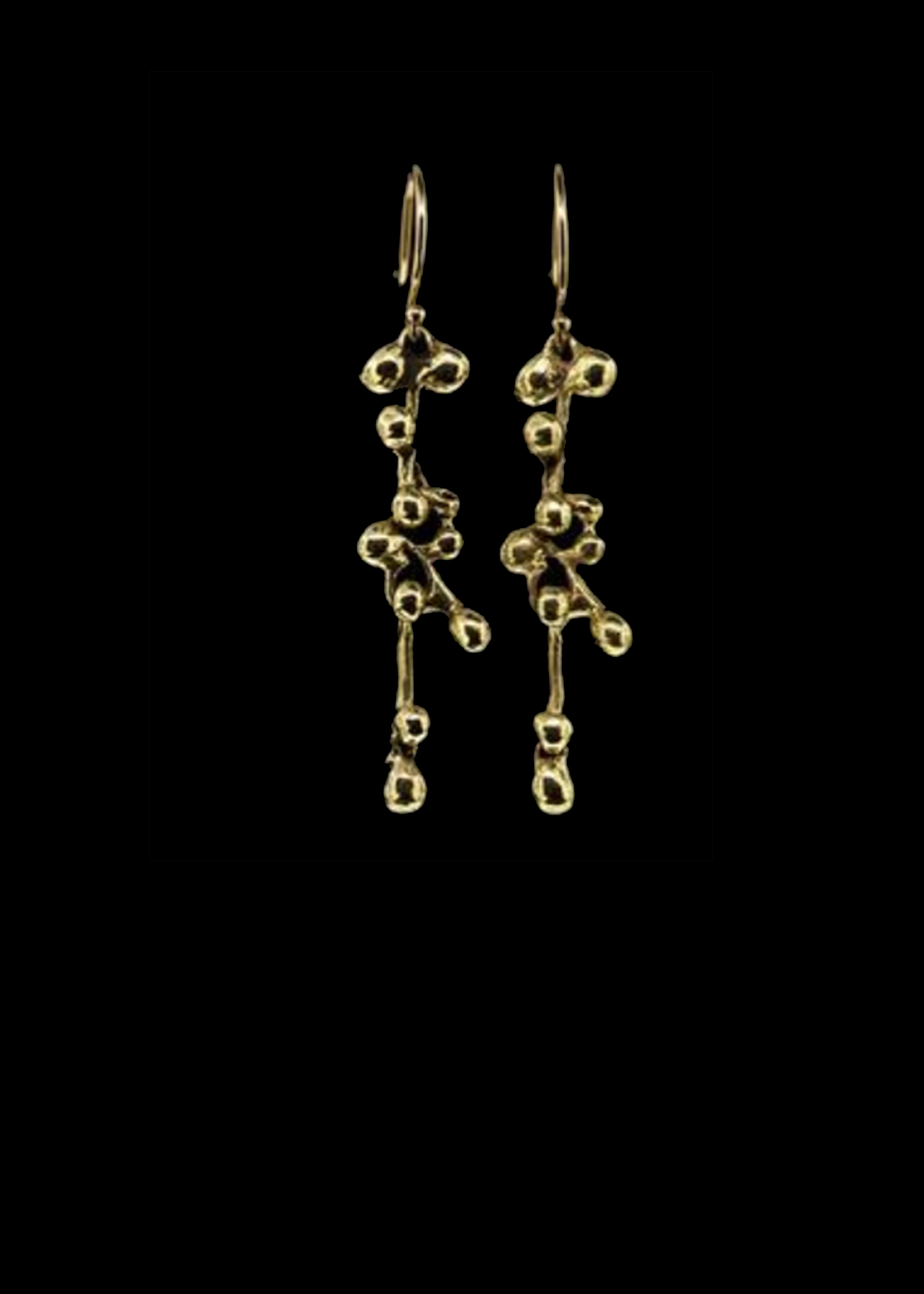 Molten Cluster Medium Earring