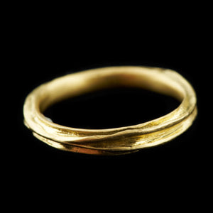 distressed edge thin band