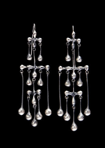 Small Georgian Chandelier Earrings