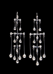 Small Georgian Chandelier Earrings