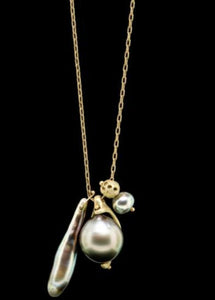 Tahitian Pendant Charm Necklace