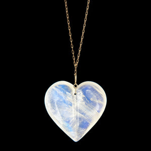 XL Split Heart Necklace