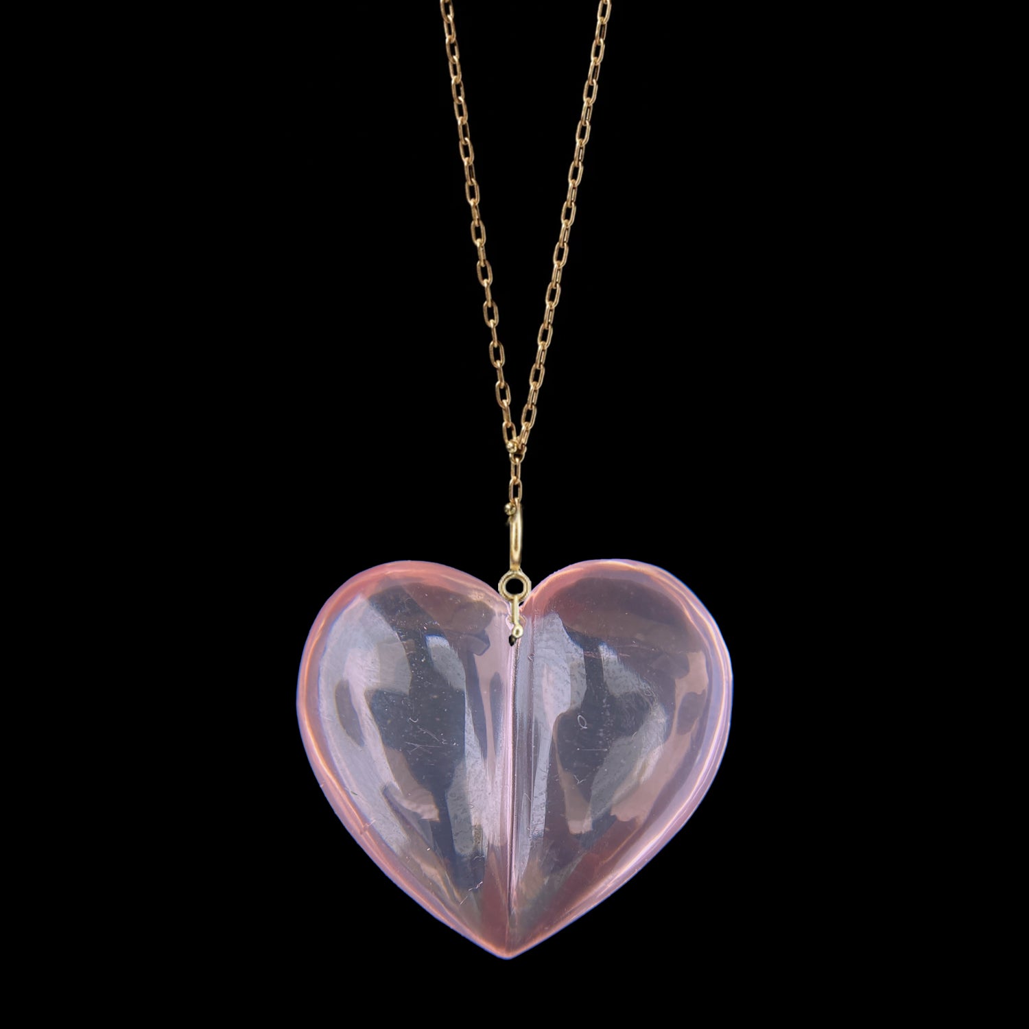 XL Split Heart Necklace